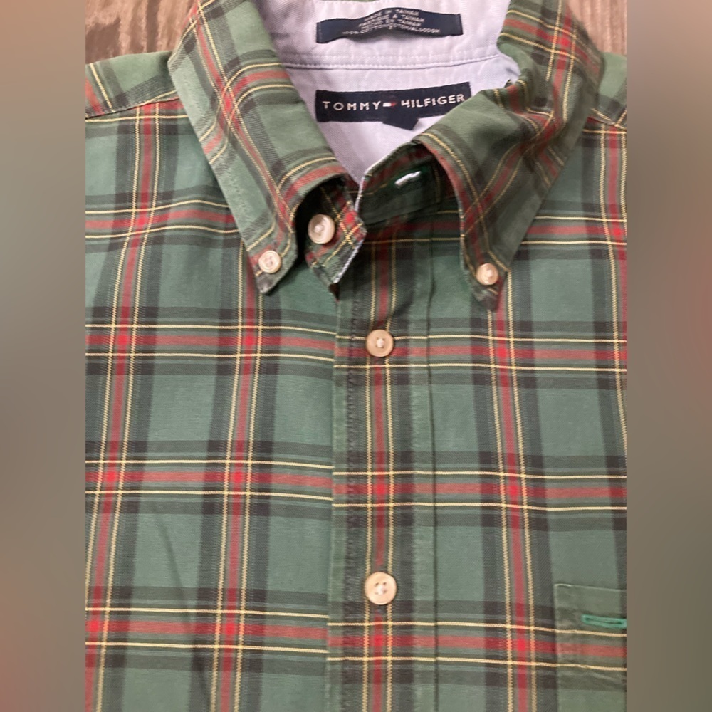 Tommy Hilfiger Men’s Large Button Down‎ Shirt - Picture 4 of 6